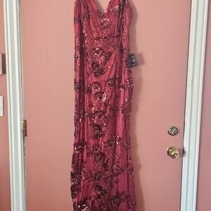 Lulu's Vibrant Red Sequin Dress